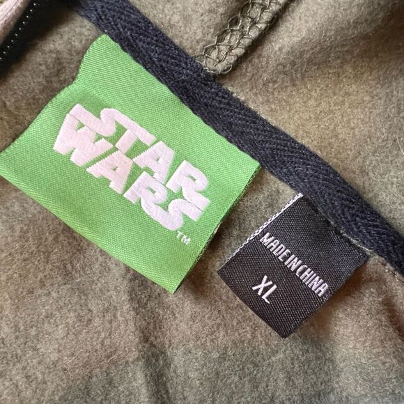 Star Wars Boba Fett Hoodie - Green, Gray, Red, Yellow - Picture 7 of 15